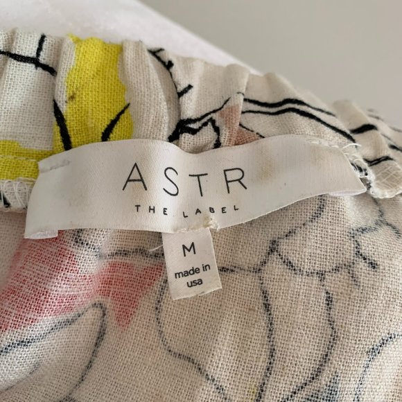 ASTR The Label Linen Floral Dress - Picture 8 of 10